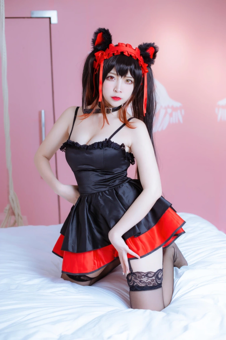 二佐Nisa《时崎狂三 猫咪》主题写真：30张全套美图