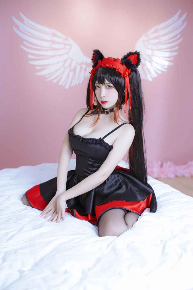 二佐Nisa《时崎狂三 猫咪》主题写真：30张全套美图