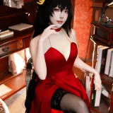 二佐Nisa《碧蓝航线 大凤 毒苹果》主题写真：32张全套美图