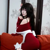 二佐Nisa《碧蓝航线 大凤 居家服》主题写真：31张全套美图