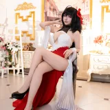 二佐Nisa《碧蓝航线 大凤 誓约》主题写真：37张全套美图