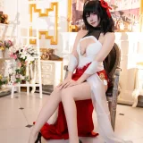 二佐Nisa《碧蓝航线 大凤 誓约》主题写真：37张全套美图