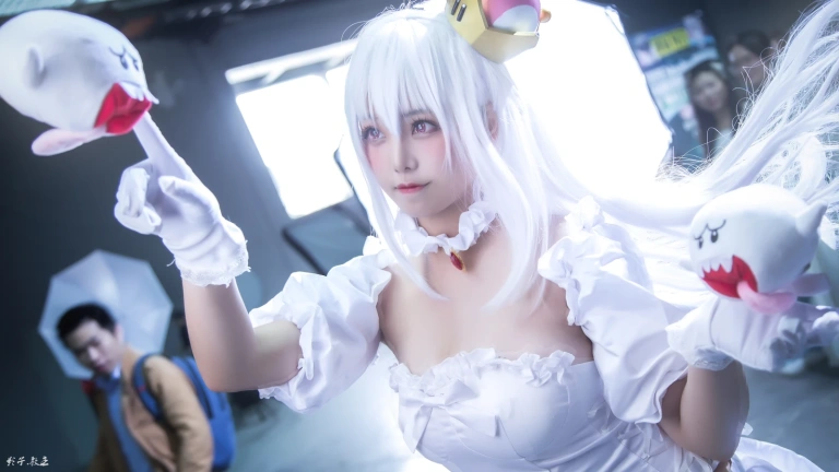 蜜汁猫裘《幽灵姬》主题写真：10张全套美图