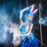 桜桃喵《花间舞》主题写真：13张全套美图