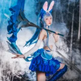 桜桃喵《花间舞》主题写真：13张全套美图
