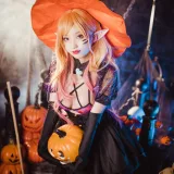 狐玖玖《喜多川万圣节》主题写真：14张全套美图
