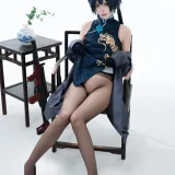 君颜圆又圆《龙华妃咲》主题写真：153张全套美图，含3个视频