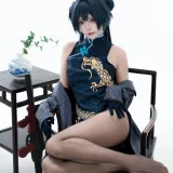 君颜圆又圆《龙华妃咲》主题写真：153张全套美图，含3个视频