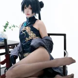 君颜圆又圆《龙华妃咲》主题写真：153张全套美图，含3个视频