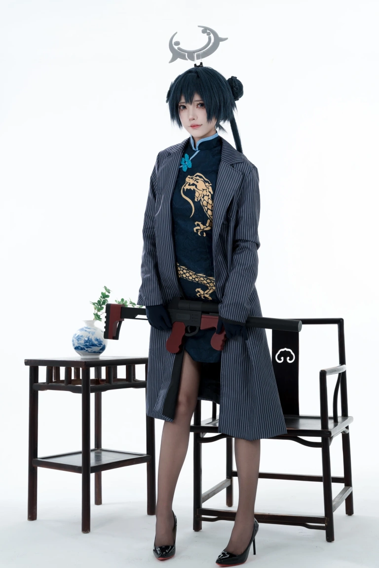 君颜圆又圆《龙华妃咲》主题写真：153张全套美图，含3个视频
