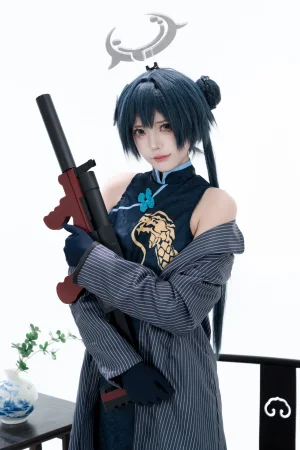 君颜圆又圆《龙华妃咲》主题写真：153张全套美图，含3个视频