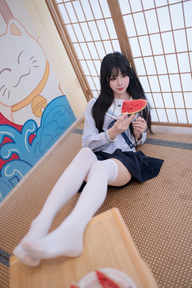吃了个迟《夏日呓语》主题写真：162张全套美图