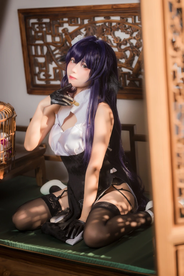 三無人型《吾妻旗袍》主题写真：20张全套美图