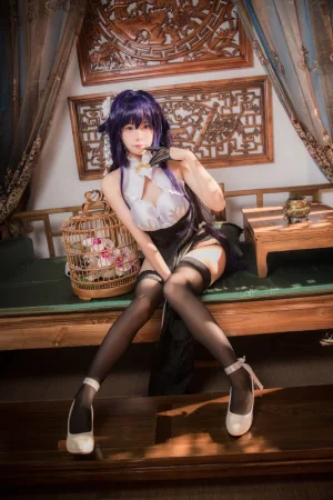 三無人型《吾妻旗袍》主题写真：20张全套美图