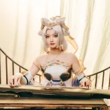 许枳《美丽的嫦娥》主题写真：21张全套美图