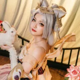 许枳《美丽的嫦娥》主题写真：21张全套美图