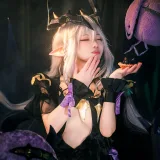 伊喵君《四叶草剧场 法芙娜》主题写真：27张全套美图