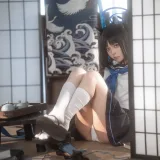 矢量鱼《蔚蓝档案 桐生桔梗》主题写真：28张全套美图