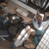 矢量鱼《蔚蓝档案 桐生桔梗》主题写真：28张全套美图