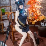九柒喵《碧蓝档案 妃咲》主题写真：28张全套美图
