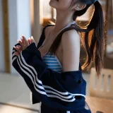 河豚抚子《夏日比基尼》主题写真：28张全套美图