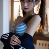 河豚抚子《夏日比基尼》主题写真：28张全套美图
