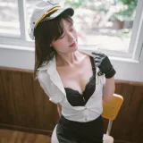 星黛鹿鹿《日常女警》主题写真：33张全套美图