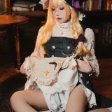 小和甜酒《魔理沙吃了蘑菇之后》主题写真：41张全套美图，含1个视频