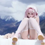 慢炖仓鼠球《爱丽丝》主题写真：81张全套美图
