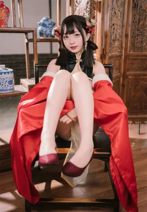 花铃《虎团团》主题写真：84张全套美图