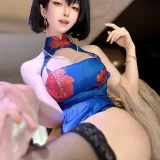 一小央泽《碧蓝航线 建武旗袍》主题写真：87张全套美图，含7个视频