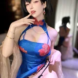 一小央泽《碧蓝航线 建武旗袍》主题写真：87张全套美图，含7个视频