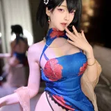 一小央泽《碧蓝航线 建武旗袍》主题写真：87张全套美图，含7个视频
