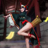 阿包也是兔娘《酒吞童子》主题写真：9张全套美图