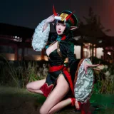 阿包也是兔娘《酒吞童子》主题写真：9张全套美图