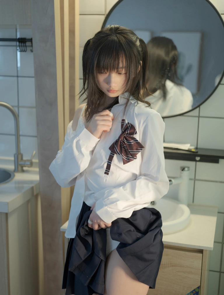 千澄《少女秩序 ACE.01 初公開JK》主题写真：68张全套美图