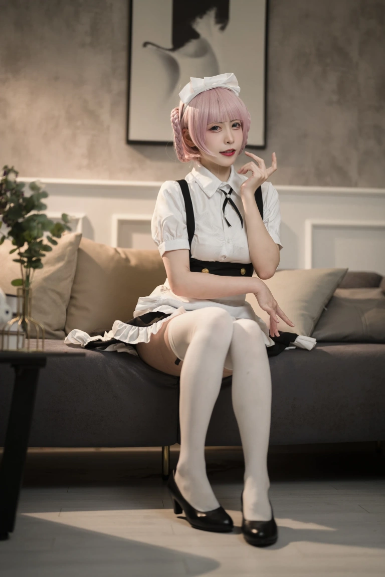 樱岛嗷一《ANIME002 七草荠原皮+女仆》主题写真：37张全套美图