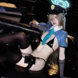 双木扶苏《asuna 警察ver》主题写真：45张全套美图