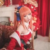 面饼仙儿《FAL圣诞》主题写真：19张全套美图