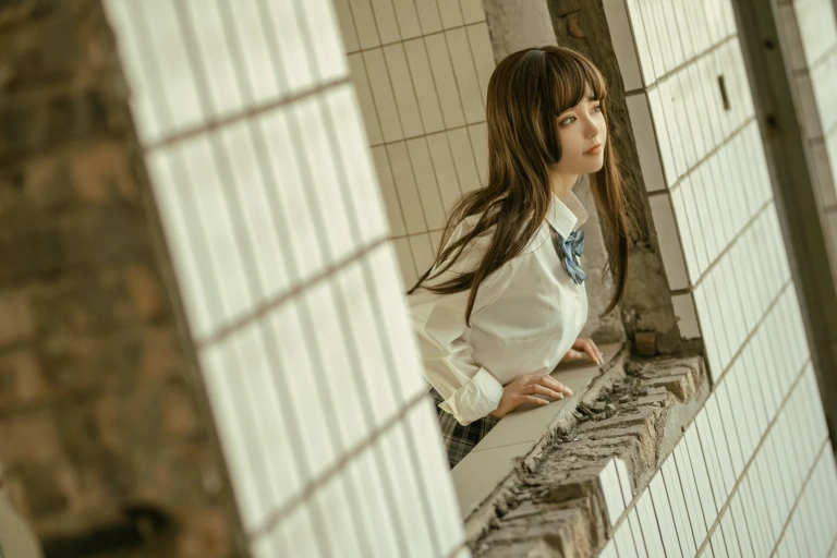 桃良阿宅《JK》主题写真：20张全套美图