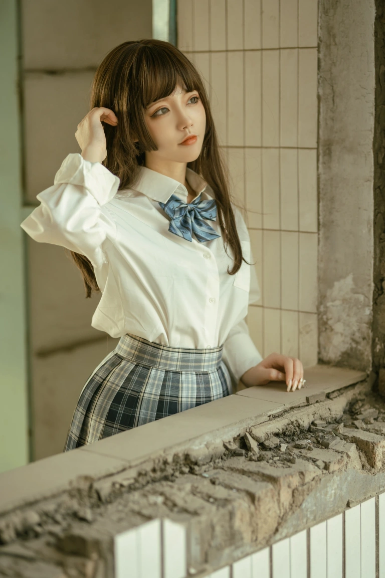 桃良阿宅《JK》主题写真：20张全套美图