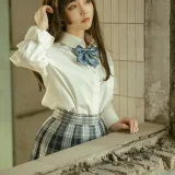 桃良阿宅《JK》主题写真：20张全套美图