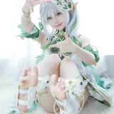 朝霧愛《Nahida 納西妲》主题写真：37张全套美图