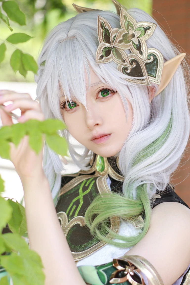 朝霧愛《Nahida 納西妲》主题写真：37张全套美图
