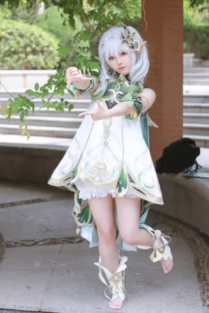 朝霧愛《Nahida 納西妲》主题写真：37张全套美图