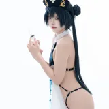 君颜圆又圆《妃咲护士同人》主题写真：101张全套美图，含2个视频