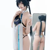 君颜圆又圆《妃咲护士同人》主题写真：101张全套美图，含2个视频