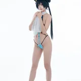 君颜圆又圆《妃咲护士同人》主题写真：101张全套美图，含2个视频