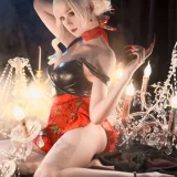 瓦斯塔亚小龙虾《灵魂探戈伊芙琳》主题写真：12张全套美图