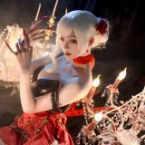 瓦斯塔亚小龙虾《灵魂探戈伊芙琳》主题写真：12张全套美图